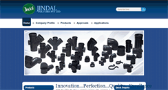 Desktop Screenshot of jindalpex.com